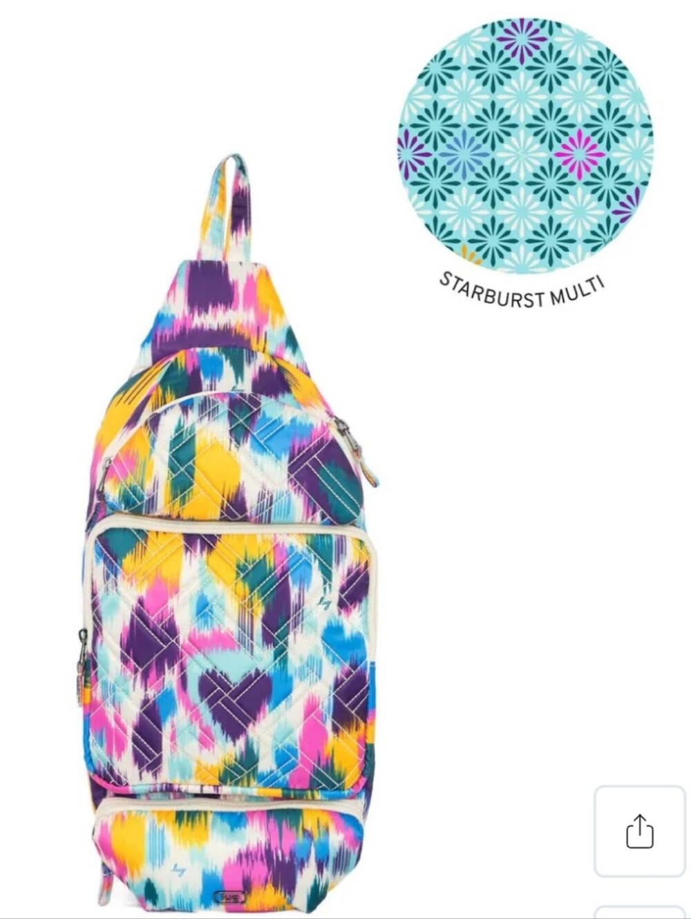 $80 Retail Lug Hovercraft Sling Bag "Crossbody Backpack" NWOT